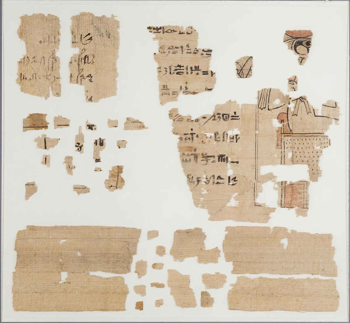 Fragments of a funerary papyrus — Unknown