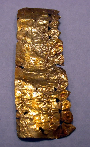 Gold Sheet Ornament