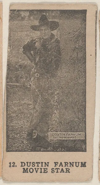 Dustin Farnum Movie Star strip card (W511) — Unknown
