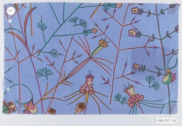 Textile sample — Dagobert Peche|Wiener Werkstätte