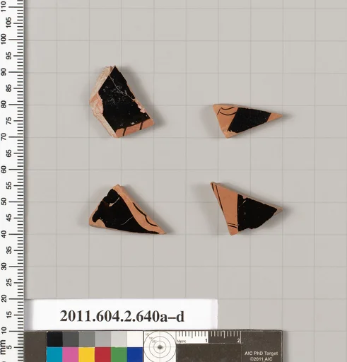 Terracotta fragments of column-kraters (bowls for mixing wine and water)