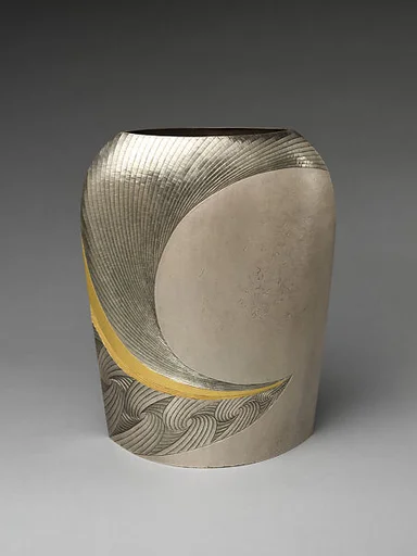 銀花器「悠」|Distant (Yū) Silver Vase