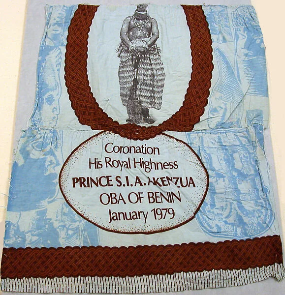 Commemorative Panel for Oba — Unknown