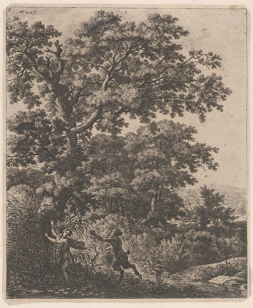 Pan and Syrinx — Anthonie Waterloo