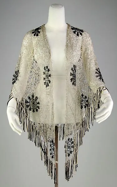 Evening shawl — Unknown