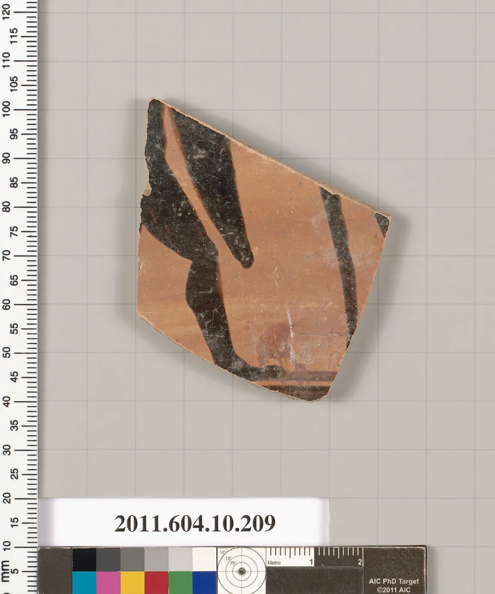 Terracotta fragment of an amphora (jar) — Unknown
