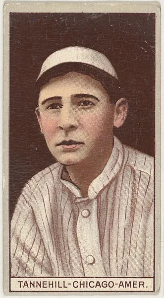 Leeford Tannehill, Chicago, American League, from the Brown Background series (T207) for the American Tobacco Company — American Tobacco Company