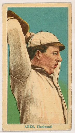 Red Ames, Cincinnati, from Coupon Cigarettes Baseball Issue, 1914-1916