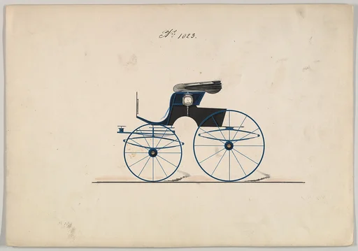 Design for Unclassified Carriage, no. 1023