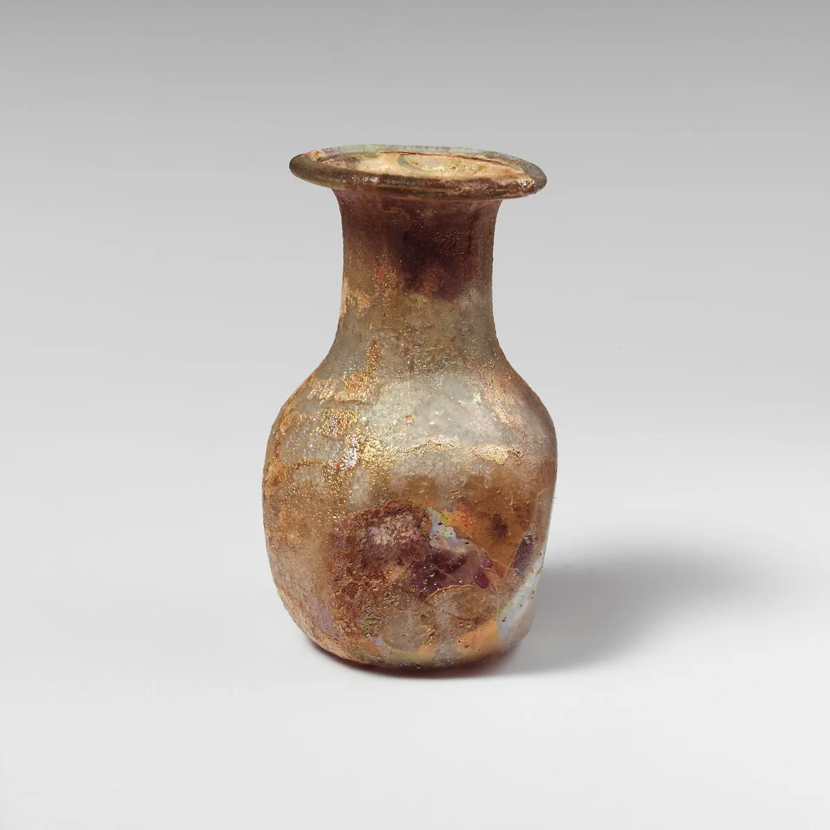 Glass perfume bottle — Unknown