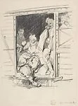 Soldiers in a Train