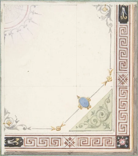 Pompeiian Design for Paneling