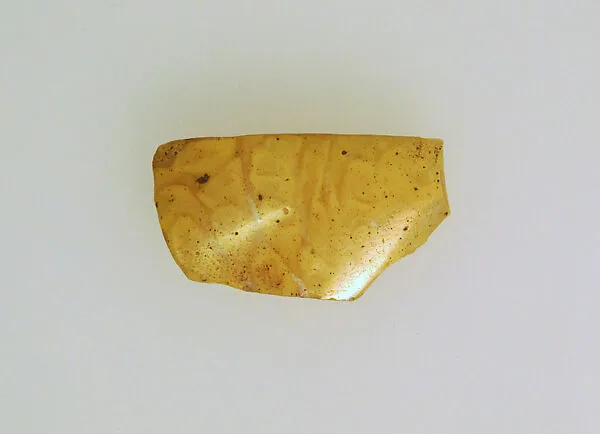Glass mosaic vessel fragment — Unknown