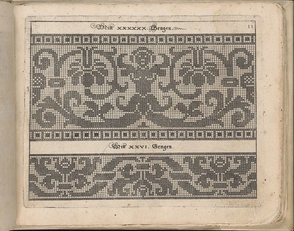 Schön Neues Modelbuch (Page 16 recto) — Johann Sibmacher|Balthasar Caymox