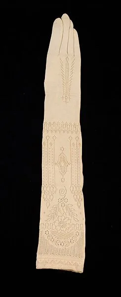 Evening gloves — Unknown