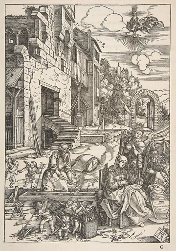 The Sojourn of The Holy Family in Egypt, from "The Life of the Virgin"