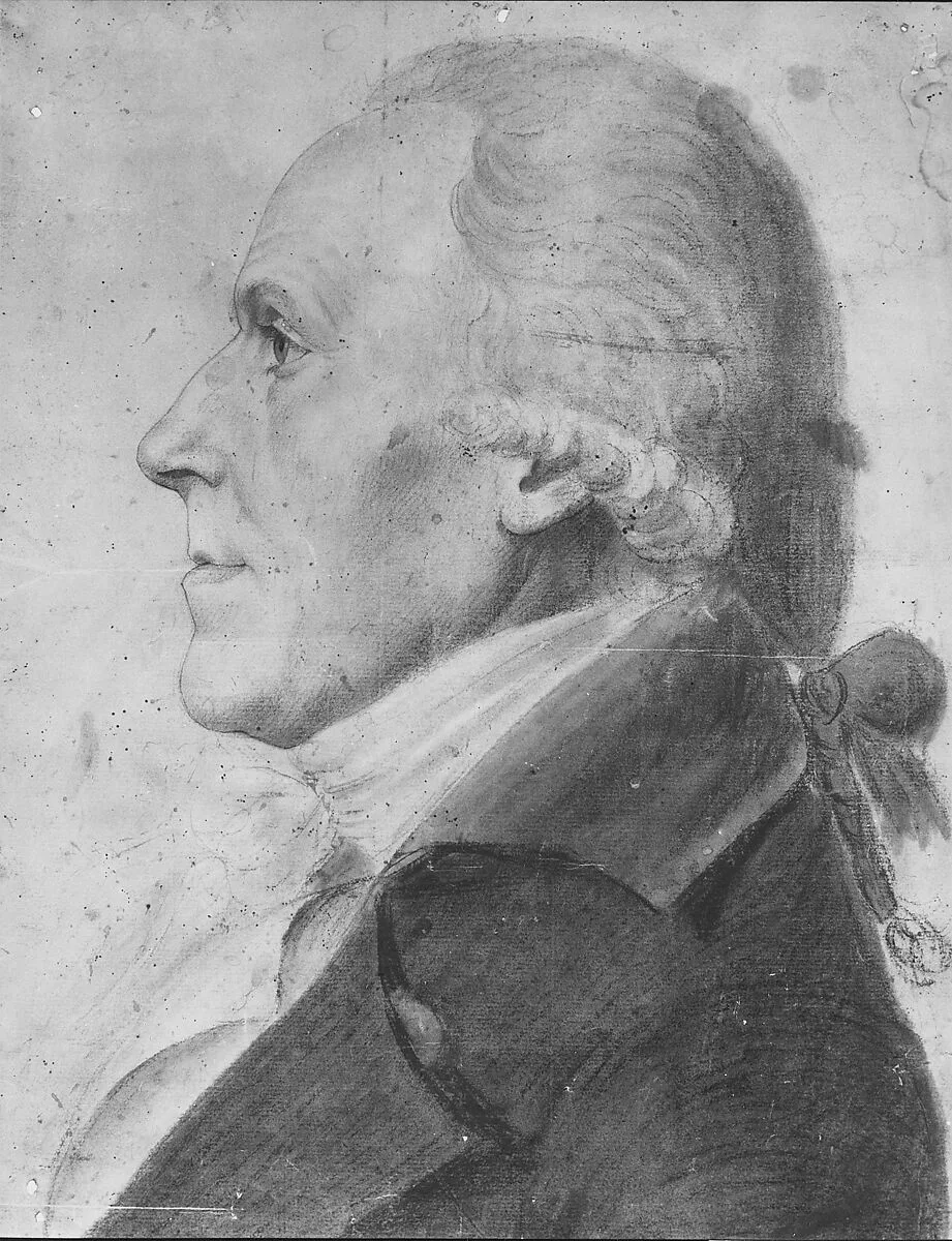 Portrait of a Man — Charles Balthazar Julien Févret de Saint-Mémin