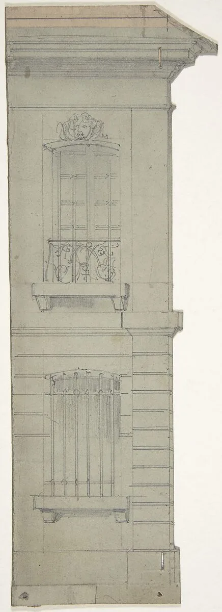 Design for a Stage Set at the Opéra, Paris — Eugène Cicéri