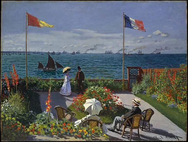 Garden at Sainte-Adresse — Claude Monet