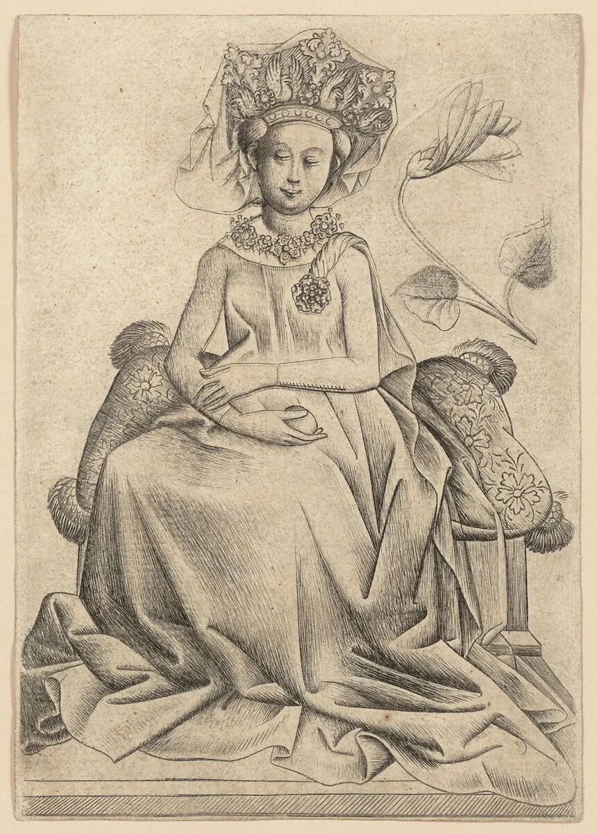 The Queen of Flowers — Master of the Playing Cards