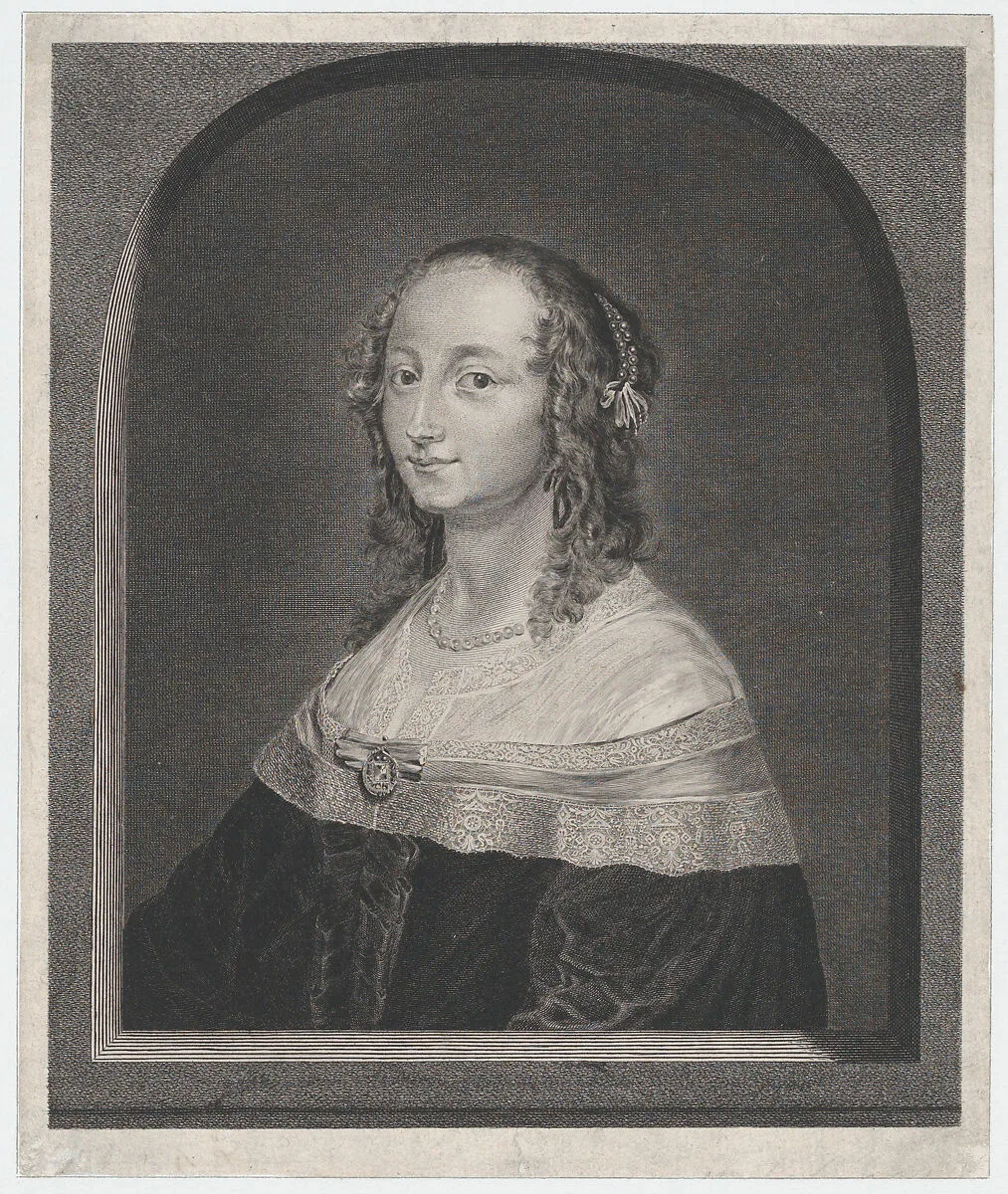 Portrait of a woman with a lace collar and a necklace, possibly Rubens' wife — Francesco Zucchi|Peter Paul Rubens
