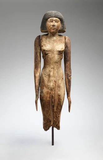 Standing statue of Mitry's wife