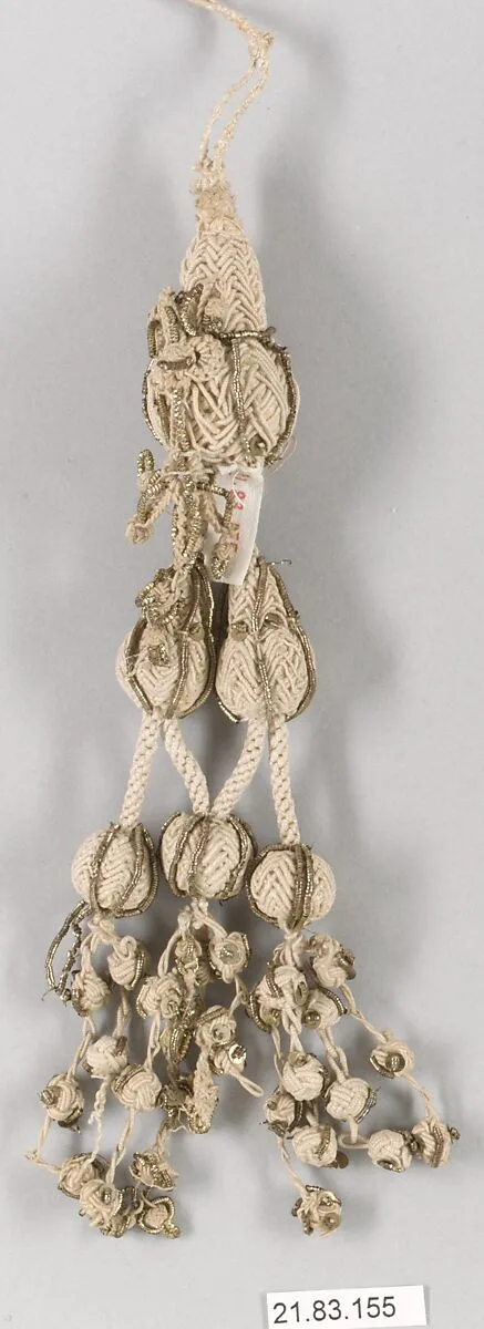 Pair of tassels — Unknown