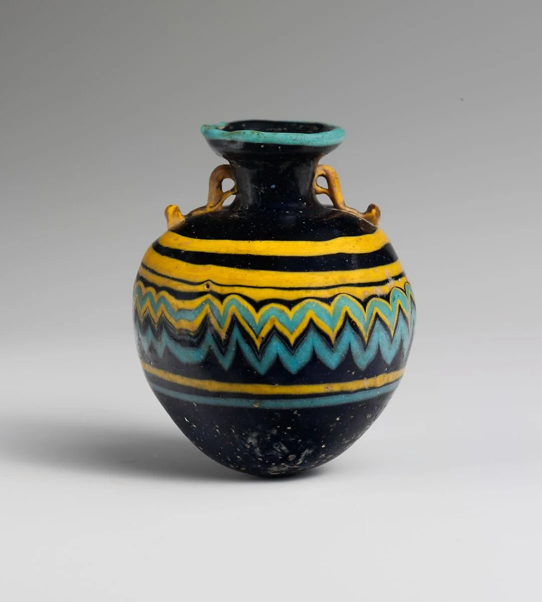 Glass aryballos (perfume bottle) — Unknown