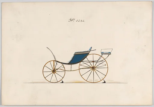 Design for Pony Phaeton, no. 3242