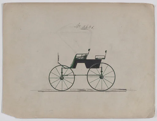 Design for a Phaeton, no. 3631