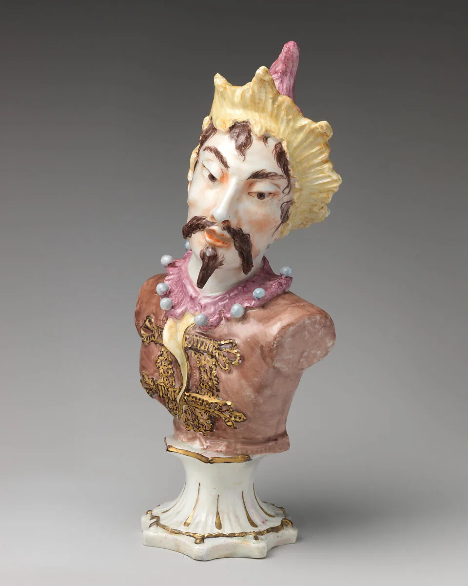 A Mongolian man — Bow Porcelain Factory