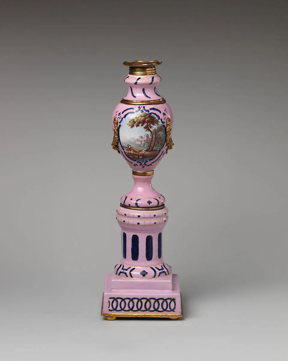Cassolette with cover (one of a pair) — Unknown