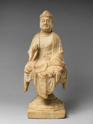 唐  石雕阿彌陀佛像|Buddha