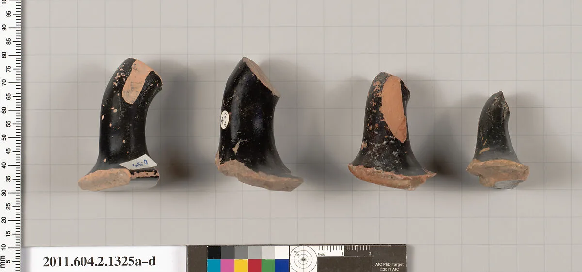 Terracotta fragments of skyphoi (deep drinking cups) — Unknown