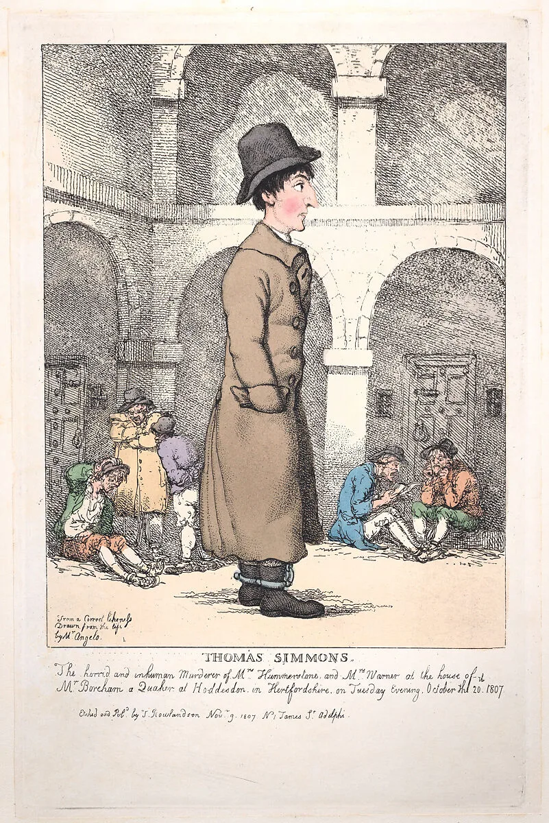 Thomas Simmons — Thomas Simmons|Henry Angelo|Thomas Rowlandson