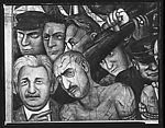 [Detail of "Hitler" Panel of Diego Rivera's Mural for the New Worker's School, New York City]