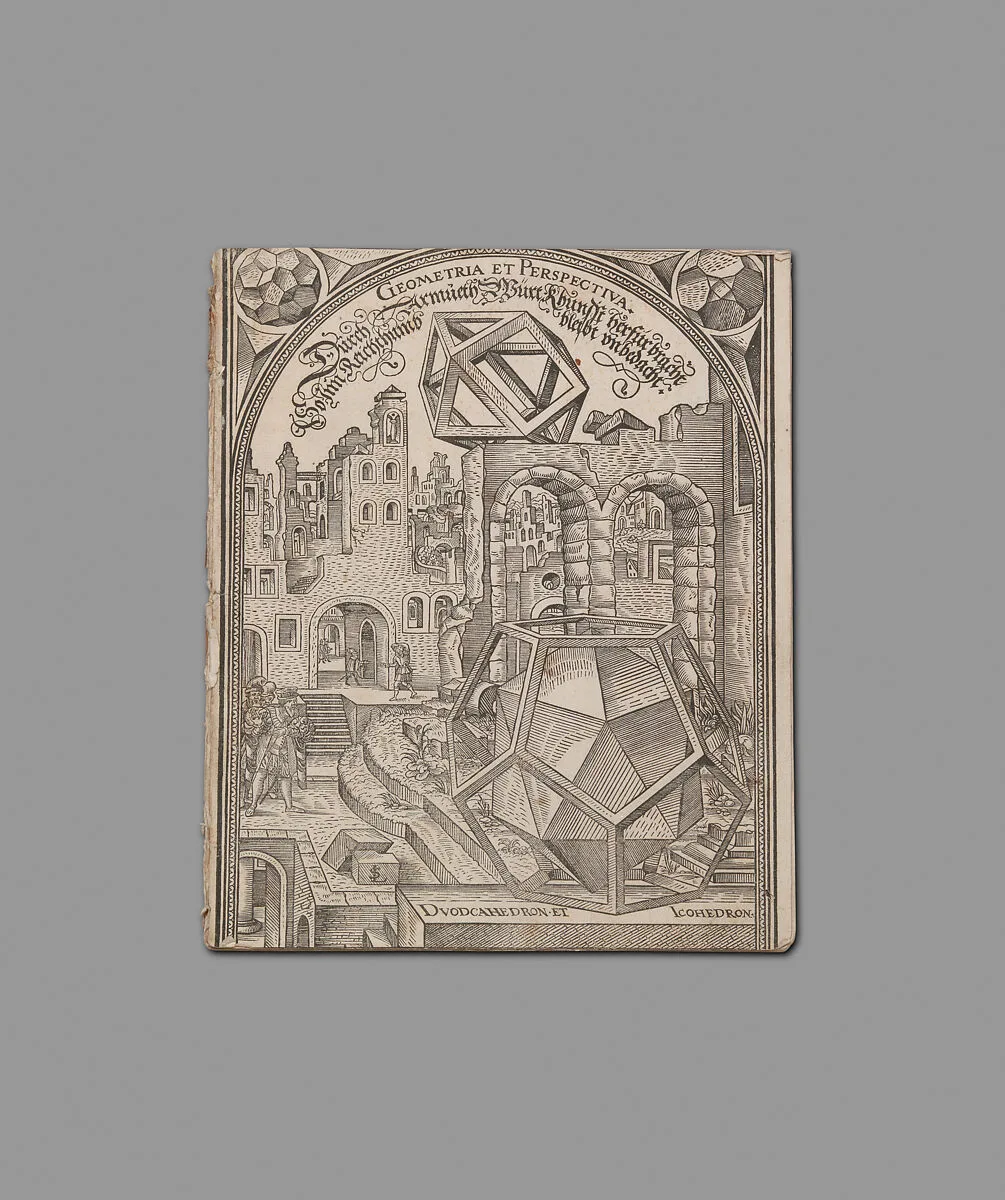 Cover Page from Geometria et Perspectiva — Hans Rogel|Lorenz Stoer