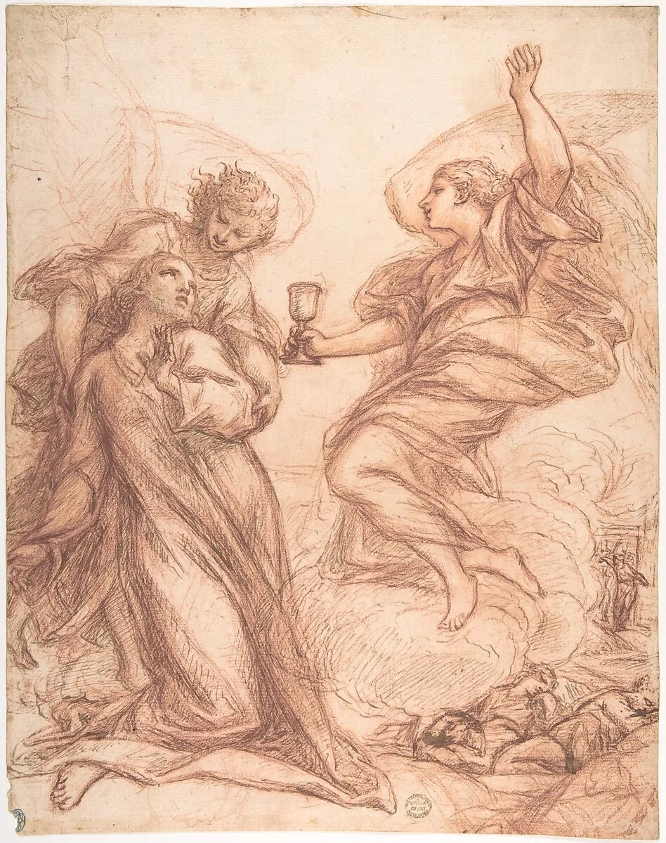 The Agony in the Garden — Anonymous, Italian, 17th or 18th century