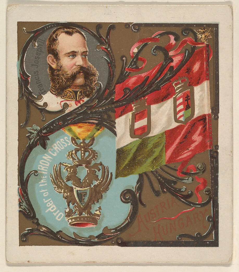 Austria Hungary, from the International Cards series (N238), issued by Kinney Bros. — Kinney Brothers Tobacco Company