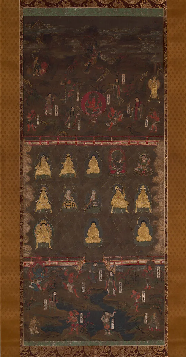 熊野曼茶羅図|Mandala of Kumano Shrine — Unidentified artist