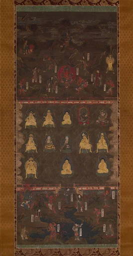 熊野曼茶羅図|Mandala of Kumano Shrine
