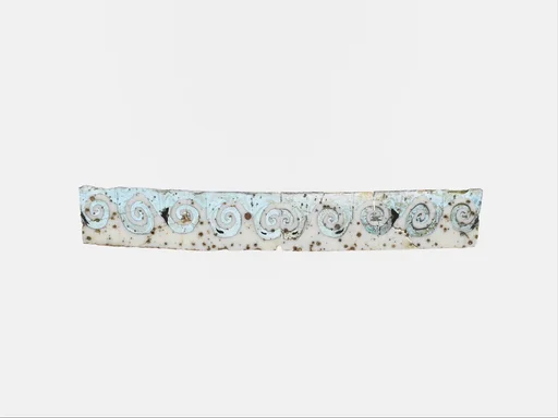 Glass mosaic inlay