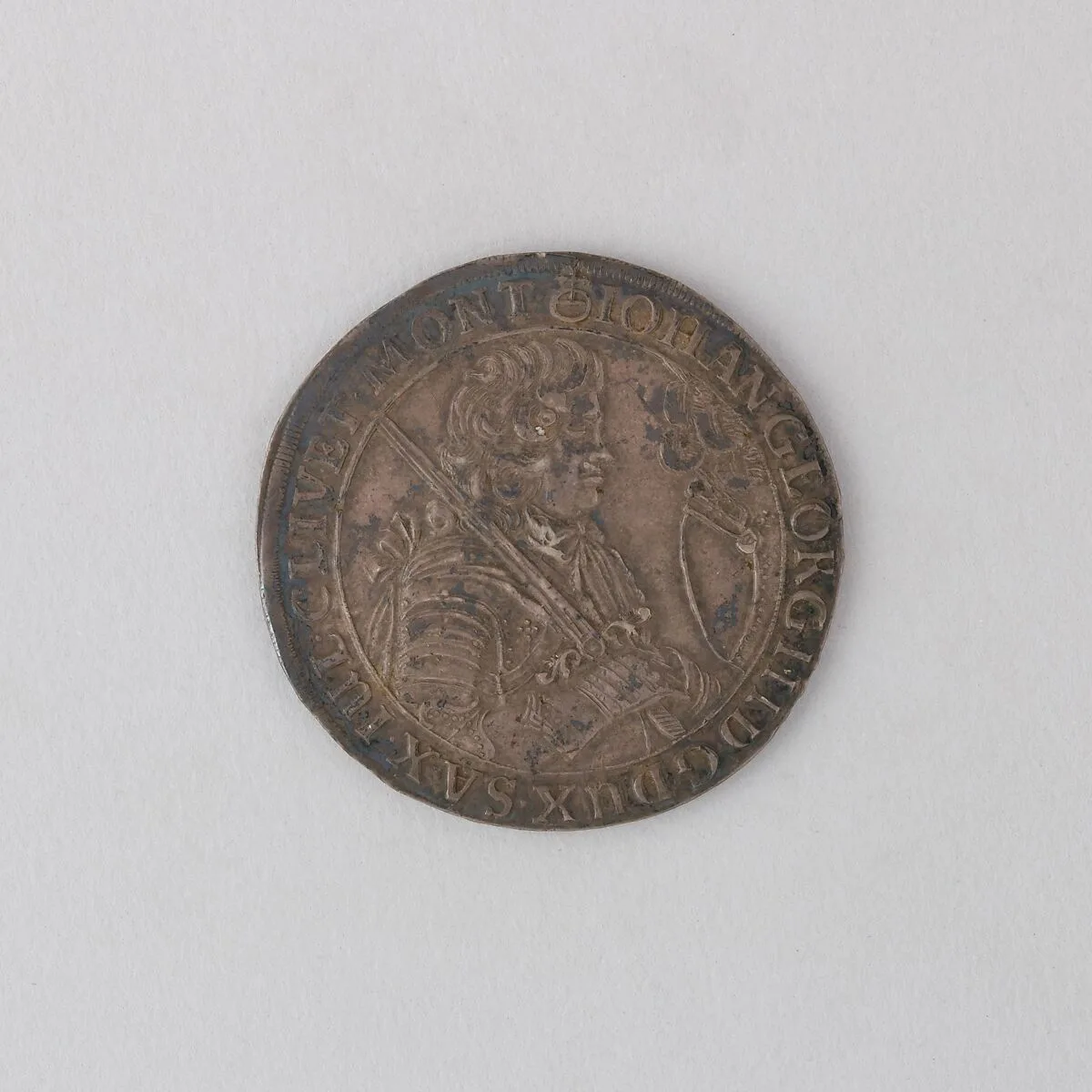 Coin (Crown) Showing John George III, Duke of Saxony — Unknown