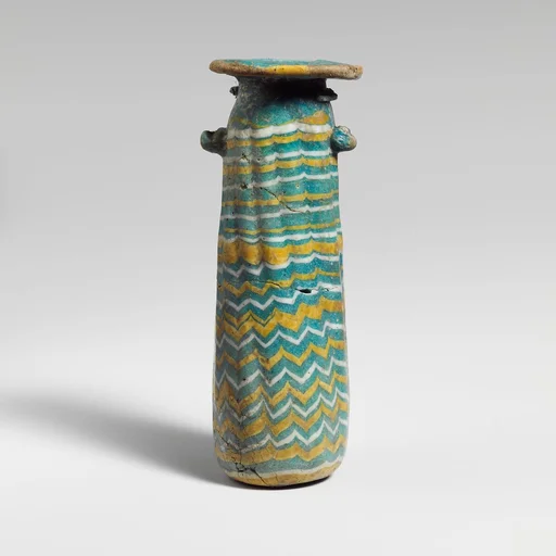 Glass alabastron (perfume bottle)