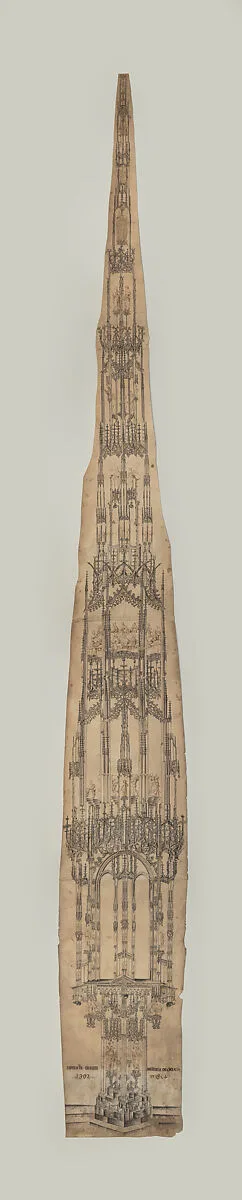 Design for a Monumental Sacrament House — Unidentified|Lorenz Lechler and Workshop