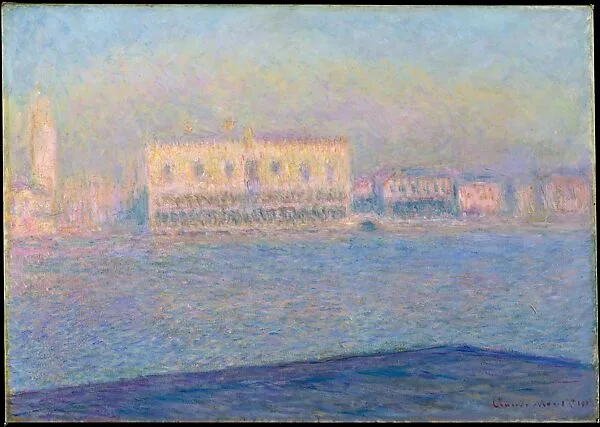 The Doge's Palace Seen from San Giorgio Maggiore — Claude Monet