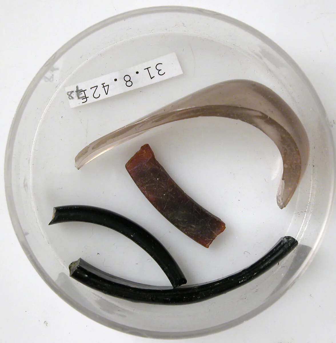 Glass Fragments — Unknown
