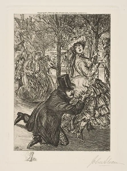 The Burning Gown — John Sloan