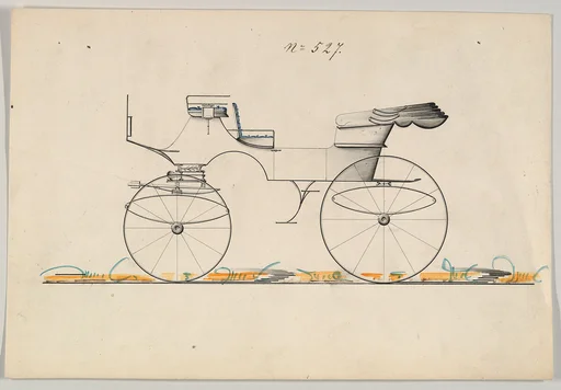 Design for Morrell Wagon, no. 527