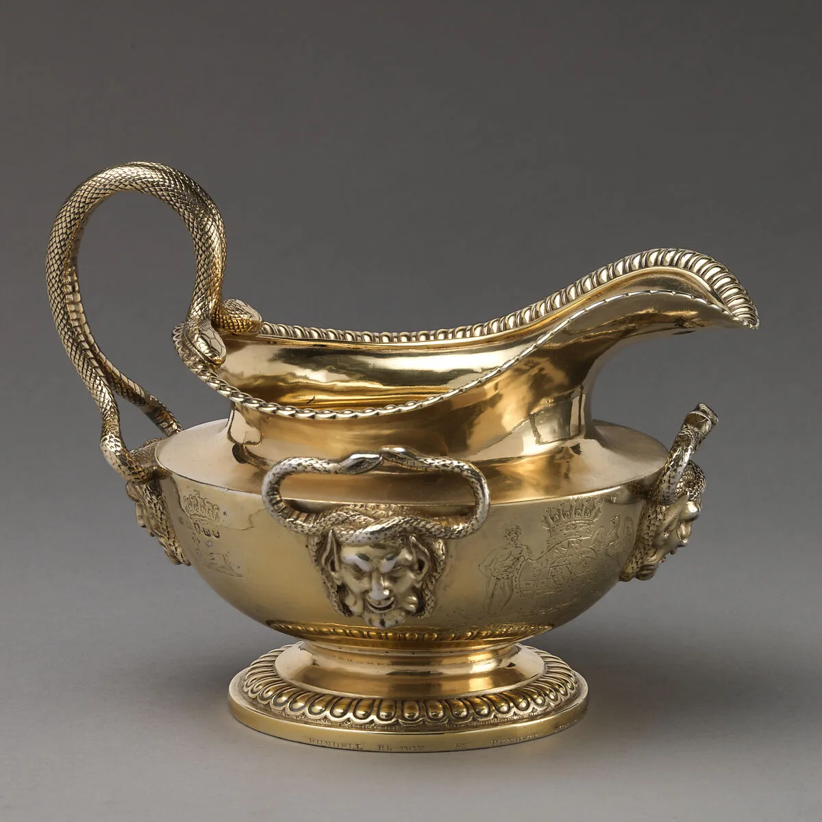 Cream jug (part of a set) — Paul Storr|Rundell, Bridge and Rundell